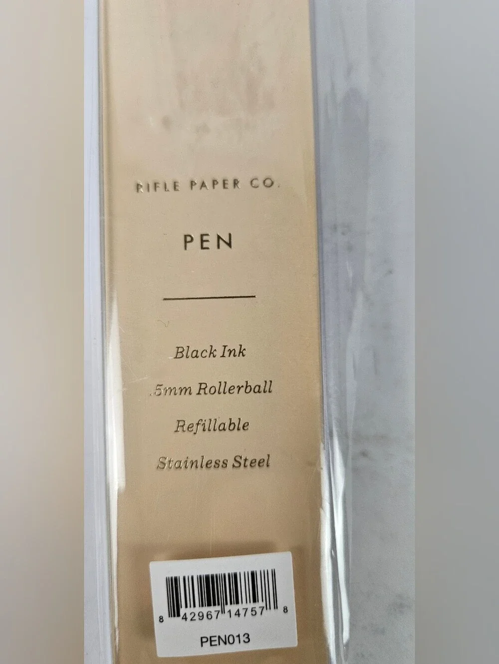 Rifle Paper Co. Floral Marble Pen in Pink, Green & Gold